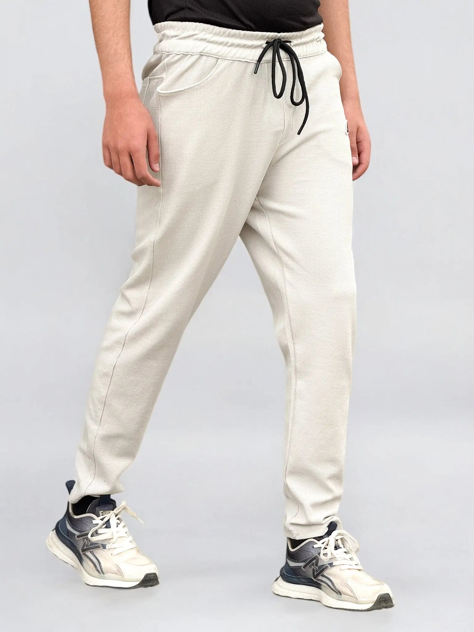 NK Half White Imported Porp Corn Fabric Trouser HUMIS Fashion Store